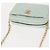 CHANEL Borsa a Spalla Matelassé in Pelle di Agnello Azzurro Chiaro Oro CC Auth bs29467 D'oro Blu chiaro - vista 6