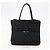 PRADA Borsa a Mano Nylon 2 in 1 Nero Argento Auth 139041V - vista 12