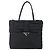 PRADA Borsa a Mano Nylon 2 in 1 Nero Argento Auth 139041V - vista 13