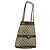 Gucci Borsa a Spalla GG Supreme PVC Beige Oro Auth 143238 D'oro