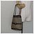 Gucci Borsa a Spalla GG Supreme PVC Beige Oro Auth 143238 D'oro - vista 20