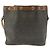 Borsa a spalla in tela a nido d'ape PVC nera e dorata Auth BA5823 Christian Dior Nero D'oro - vista 3