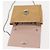 Borsa a Spalla Chain Vala Smalto Beige Argento Auth 143357 di Salvatore Ferragamo - vista 16