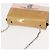 Borsa a Spalla Chain Vala Smalto Beige Argento Auth 143357 di Salvatore Ferragamo - vista 7