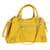BALENCIAGA Neo Classic City Bag Leather 2way Yellow Silver 638521 Auth bs29099M Silvery  ref.2540046