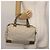Céline CELINE C Macadam Canvas Handtasche Beige Silber Auth BA6265 - Ansicht 22