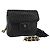 BALLY Borsa a Spalla con Catena Pelle Nera Oro Auth am9086 Nero D'oro