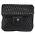 BALLY Borsa a Spalla con Catena Pelle Nera Oro Auth am9086 Nero D'oro - vista 13