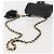 BALLY Borsa a Spalla con Catena Pelle Nera Oro Auth am9086 Nero D'oro - vista 7