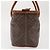 Céline Sac à main en toile Macadam CELINE en cuir PVC marron doré Auth 142839 - vue 3
