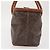 Céline Sac à main en toile Macadam CELINE en cuir PVC marron doré Auth 142839 - vue 4