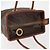 Céline Sac à main en toile Macadam CELINE en cuir PVC marron doré Auth 142839 - vue 6