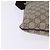Borsa a spalla GG Supreme in PVC beige e argento di GUCCI 141626 Auth 144131 - vista 10