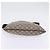 Borsa a spalla GG Supreme in PVC beige e argento di GUCCI 141626 Auth 144131 - vista 9