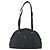 Bolsa de Ombro MCM Vicetos Logogram em Couro PVC Preto e Dourado Auth hk3093 - vista 2
