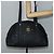 Bolsa de Ombro MCM Vicetos Logogram em Couro PVC Preto e Dourado Auth hk3093 - vista 20