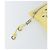 Borsa a mano in pelle Jimmy Choo Studs Clutch gialla argento Auth BA6189 Giallo - vista 8
