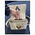 Louis Vuitton Twist Borsa in pelle beige - vista 7