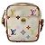LOUIS VUITTON Monogram Multicolor Lift Schultertasche Weiß M40055 LV Auth 143960 - Ansicht 13