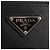 PRADA Bolso de Mano Saffiano Nylon Negro Plata Auth am9108V - vista 17
