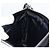 PRADA Bolso de Mano Saffiano Nylon Negro Plata Auth am9108V - vista 20
