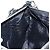 PRADA Bolso de Mano Saffiano Nylon Negro Plata Auth am9108V - vista 21