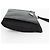 PRADA Bolso de Mano Saffiano Nylon Negro Plata Auth am9108V - vista 4