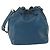Noe LOUIS VUITTON Borsa a Spalla Petit Noé Epi Blu M44105 LV Auth BA6420