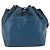 Noe LOUIS VUITTON Borsa a Spalla Petit Noé Epi Blu M44105 LV Auth BA6420 - vista 2