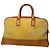 Triomphe Céline Borsa da viaggio weekender in monogramma Macadam di Celine Paris vintage marrone giallo Bianco