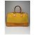 Triomphe Céline Borsa da viaggio weekender in monogramma Macadam di Celine Paris vintage marrone giallo Bianco - vista 2