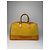 Triomphe Céline Borsa da viaggio weekender in monogramma Macadam di Celine Paris vintage marrone giallo Bianco - vista 8