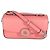 Borsa a spalla piccola GG Senna in pelle di vitello rosa di Gucci