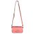 Borsa a spalla piccola GG Senna in pelle di vitello rosa di Gucci - vista 5