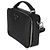 Borsa a tracolla media Brique in Saffiano nero di Prada - vista 3