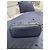 Louis Vuitton Neverfull MM Borsa in Pelle Blu Navy - vista 3