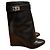 Botines Givenchy Shark de cuero negro