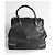 Borsa da medico in pelle nera con zip Prada Autunno 2000 Nero - vista 7