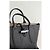 Longchamp Borsa a spalla Roseau in pelle nera - vista 2