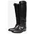 Hermès Schwarze Jumping-Stiefel - Größe EU 38 - Ansicht 2