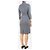 Sportmax Grey mock-neck midi dress - size UK 8 - view 2
