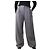 Dries Van Noten Graue plissierte weite Hose - Größe UK 10
