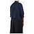 Autre Marque Blusa de seda azul marino - talla M - vista 2