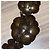 Collana lunga Louis Vuitton fiori in rame e ottone Bronzo - vista 6