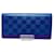 Louis Vuitton Damier Infini Portefeuille Brazza Wallet Blue Cloth  ref.2541129