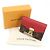 Pallas Billetera Trifold para Mujer Louis Vuitton Castaño Roja Fucsia Monograma - vista 11