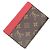 Pallas Billetera Trifold para Mujer Louis Vuitton Castaño Roja Fucsia Monograma - vista 2