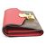 Pallas Billetera Trifold para Mujer Louis Vuitton Castaño Roja Fucsia Monograma - vista 3
