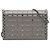 Chanel Borsa Piccola in Pelle di Agnello Grigia Chocolate Bar CC con Borchie e Catena Marrone