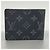 Slender Wallet Monogram Eclipse von Louis Vuitton Braun Schwarz - Ansicht 9